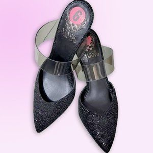Vince Camuto  Heels Shoes  Size 6 color: Black Clear strap great fashion